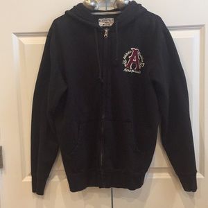Men’s aero zip up sweatshirt size M